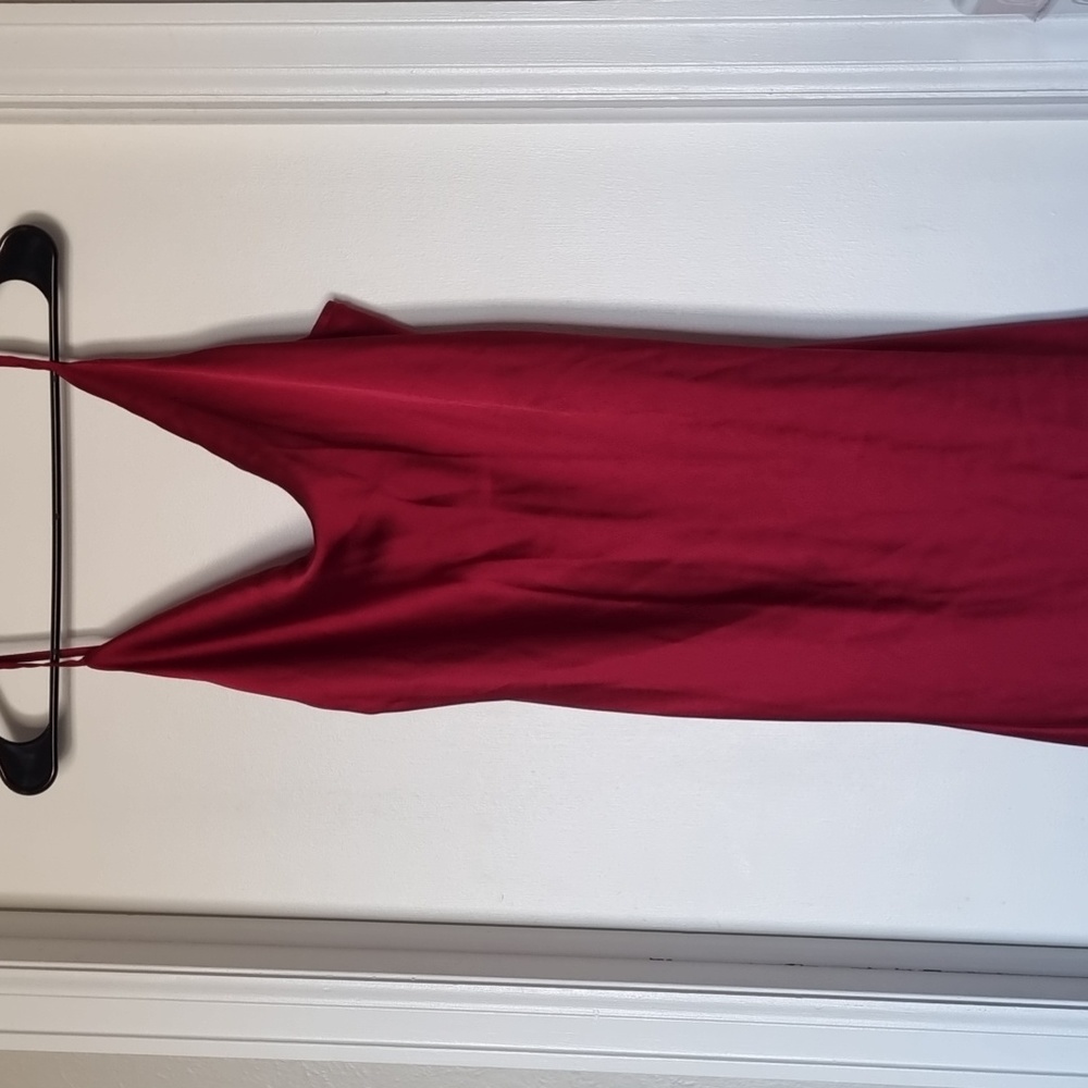 Silky Red Dress - Picture 4 of 5